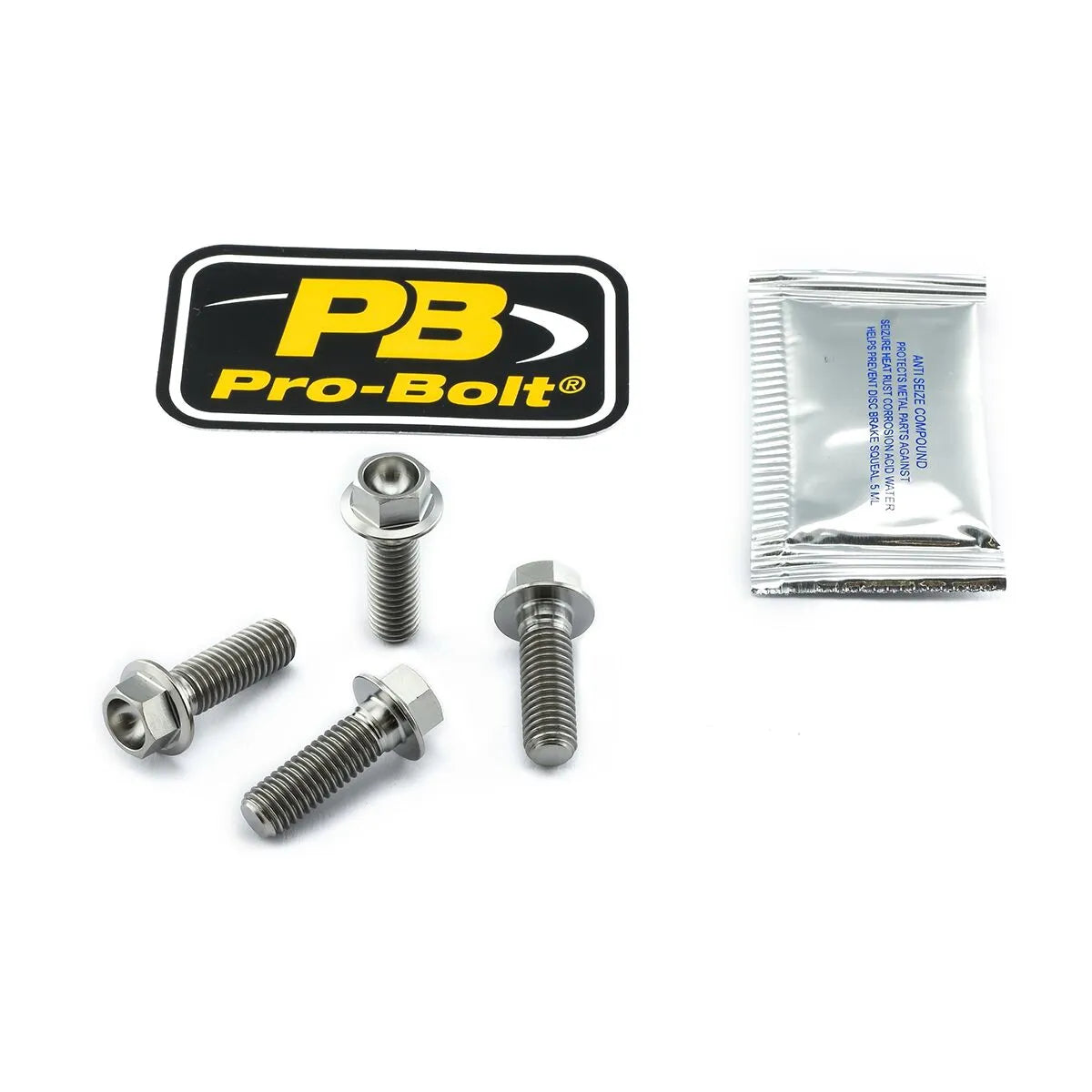 Pro Bolt Titanium Clip-on/handle Bar Mount Bolt Kit
