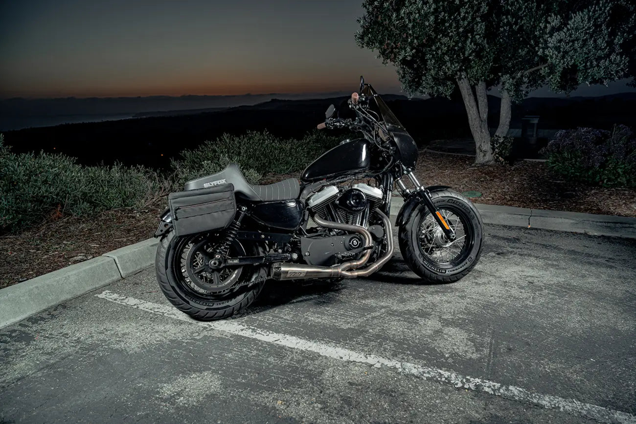 Slyfox High Noon Seat - Enhanced Comfort - For Harley Davidson