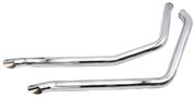 V-Twin Gooseneck Drag Pipe Set – Exhaust