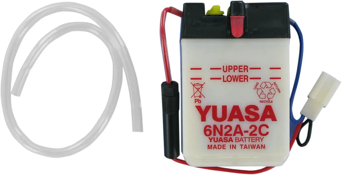 Yuasa 6N2A-2C 6-Volt Dry Battery for Honda CT 70 K SL 70 K