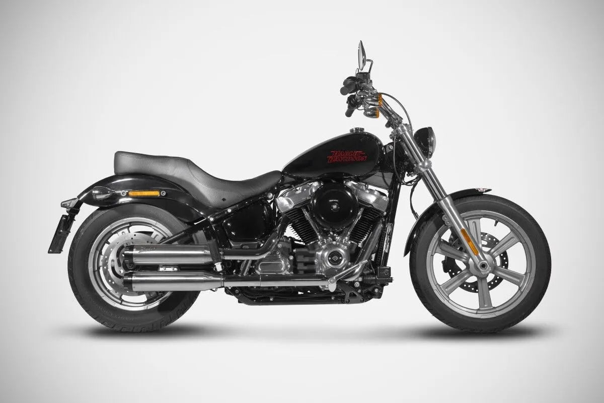 Zard Overlapped Slip-ons Tłumik do HD Softail M8 - Homologacja Drogowa ECE