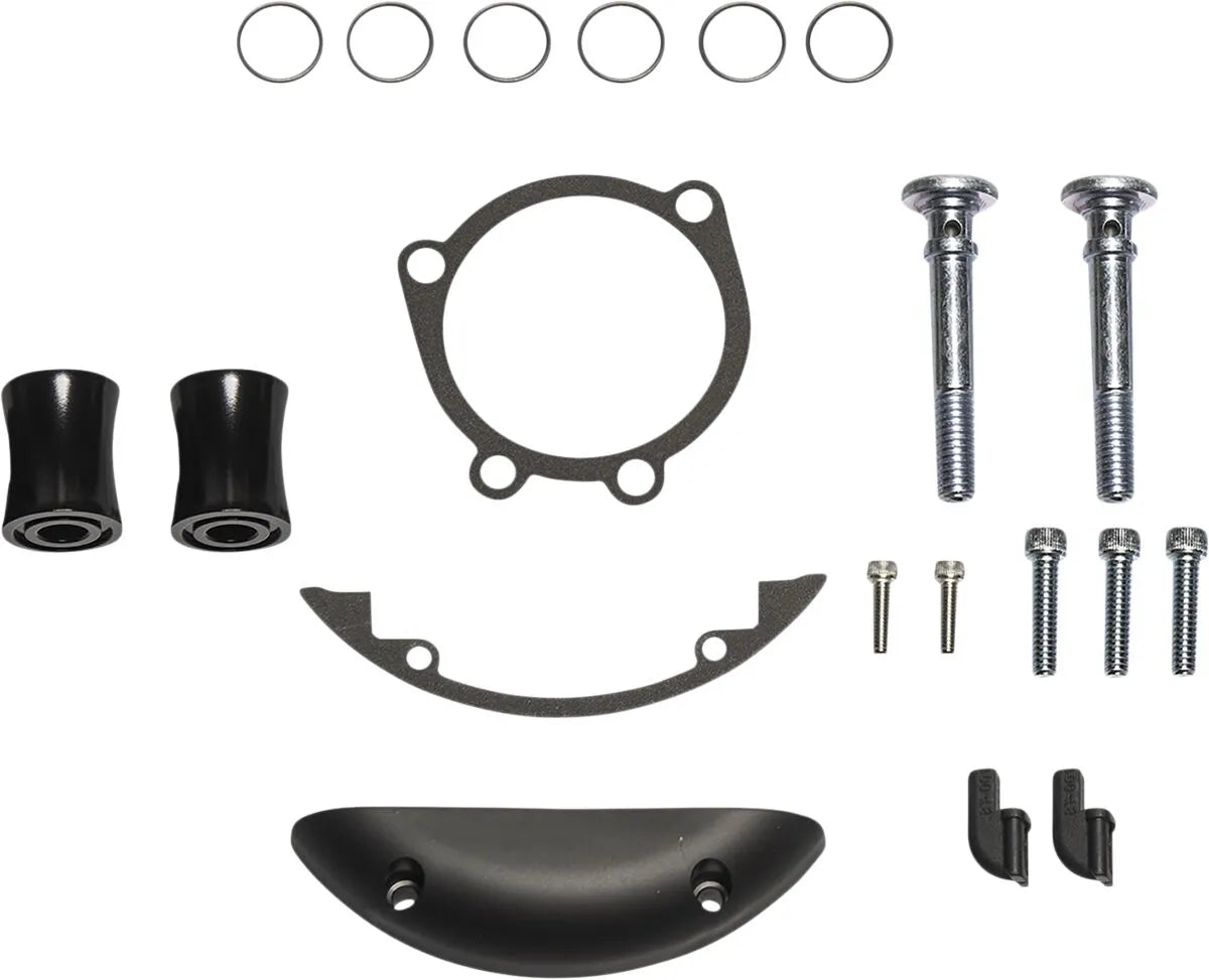 Arlen Ness Black Inverted AC Hardware Kit for HD 1999-2017