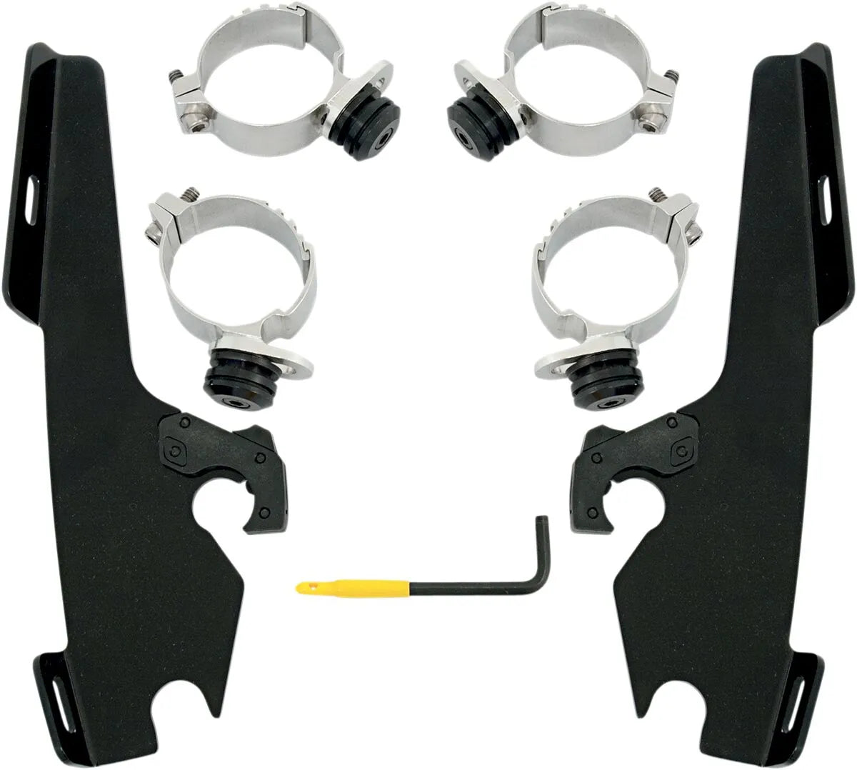 Memphis Shades Windshield Trigger-lock Complete Mount Kit