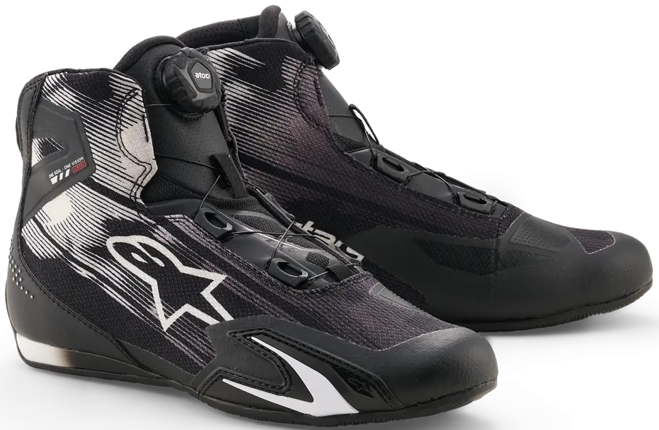 Alpinestars Celer Vented Riding Shoes Black/White