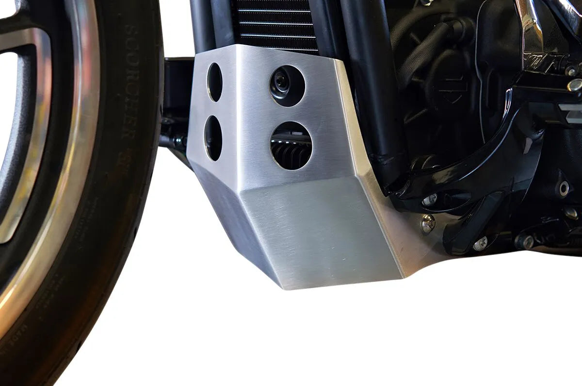 Speed Merchant Aluminum Skid Plate For Harley-davidson Frames