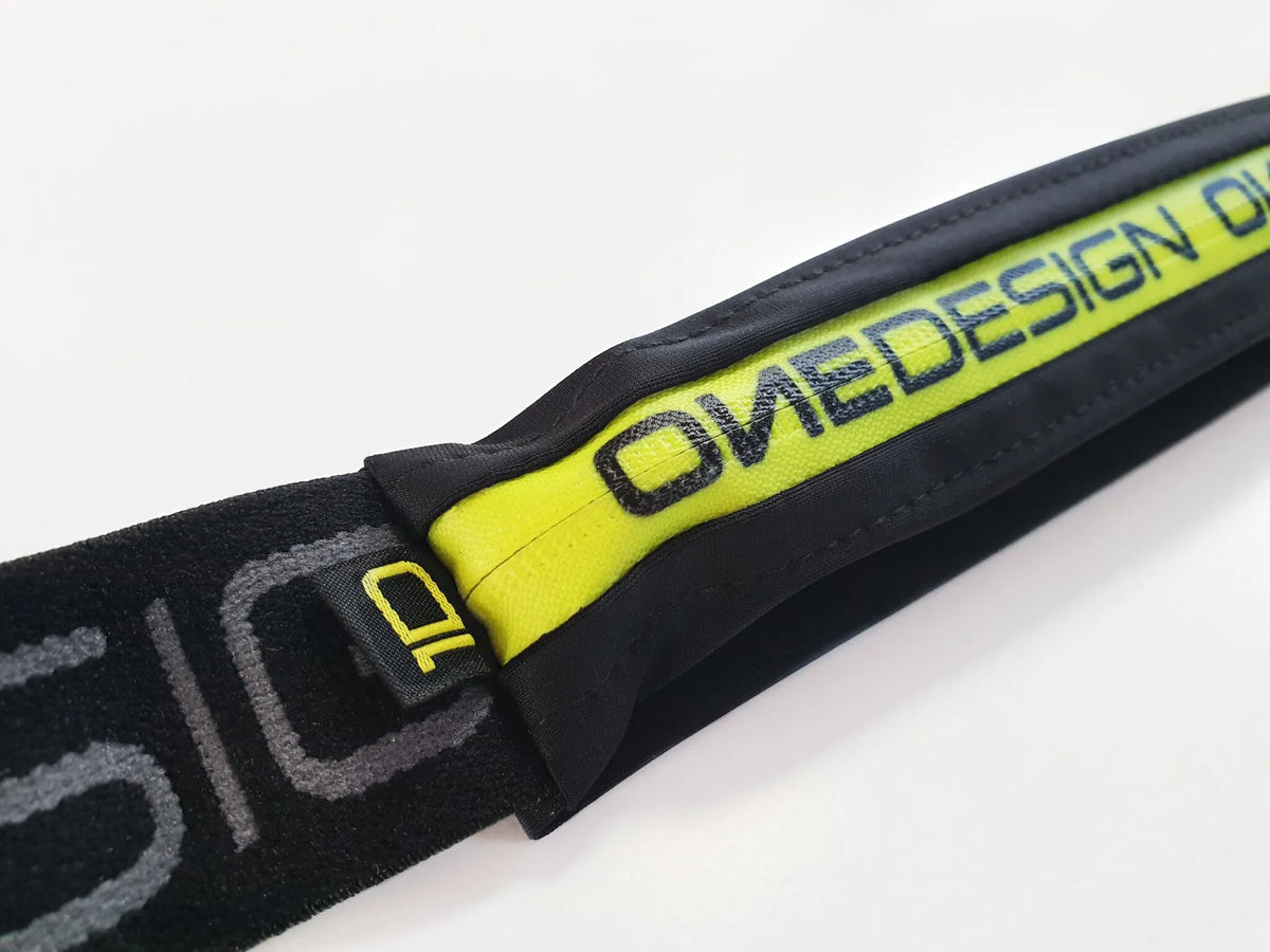 Onedesign Polyester Waterproof Belt Pouch - Black/Yellow - BP