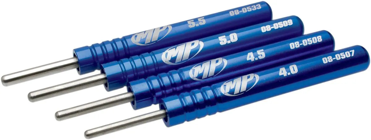Motion Pro Blue Anodized Valve Stem Seal Install Tool Set 4-5.5mm