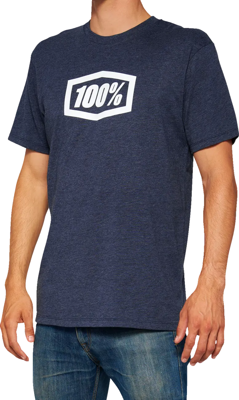 100% Icon T-Shirt Navy
