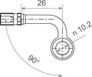 Trw Varioflex Banjo Fitting