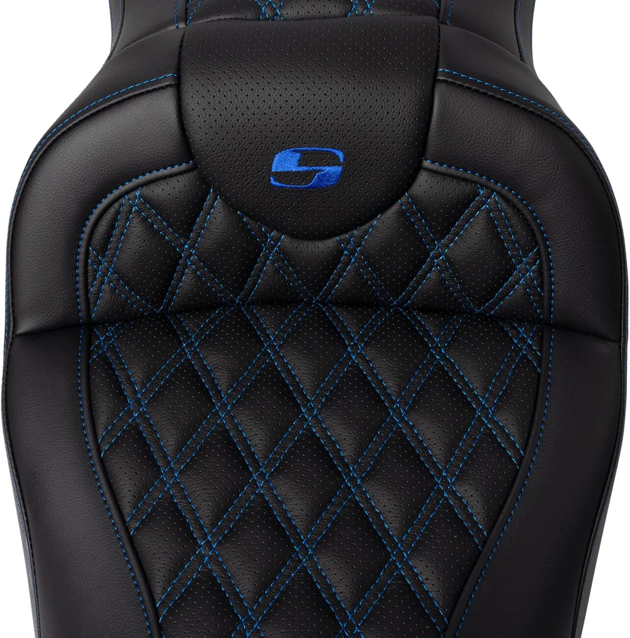 Saddlemen Roadsofa Lattice Stitch Seat - For Harley Davidson
