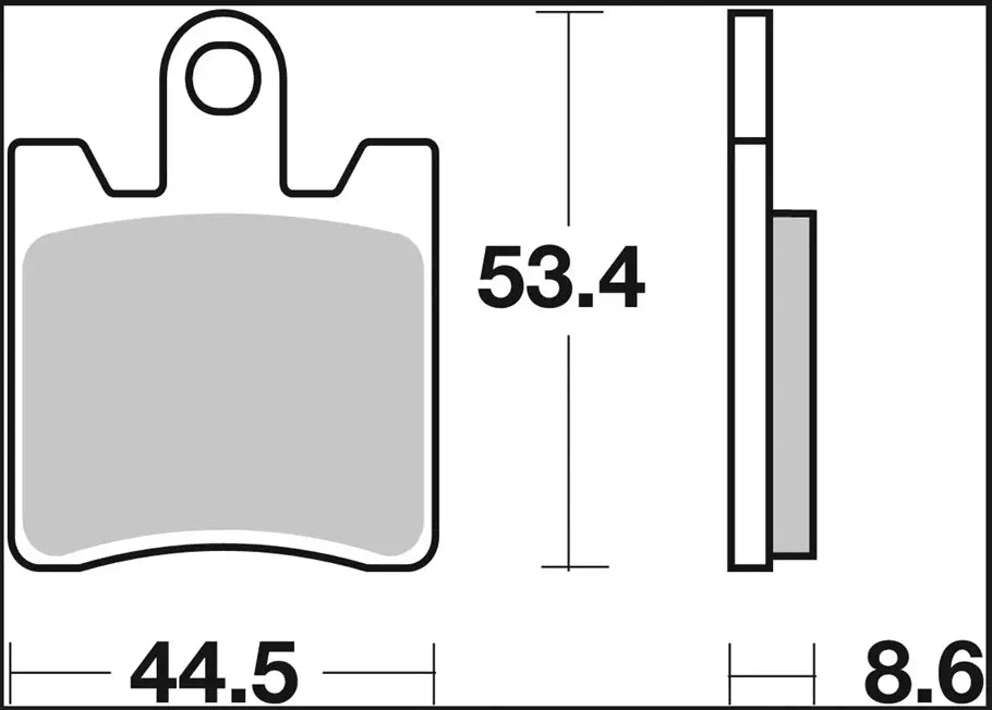 Zestaw Klocków Hamulcowych Brembo Prime Line Carbon Ceramic