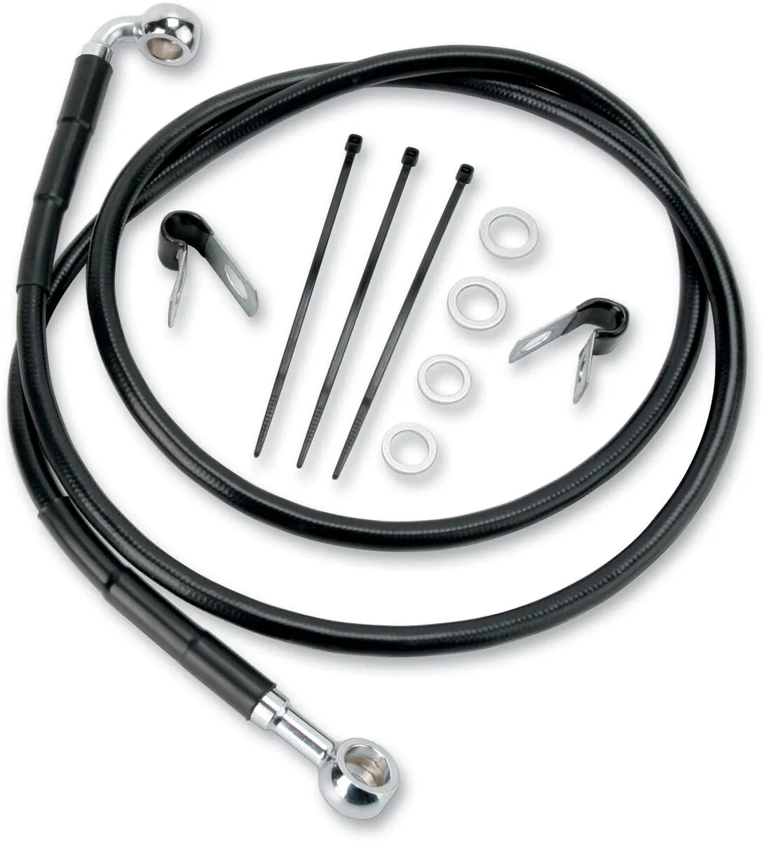 Drag Specialties Zestaw Przedłużonego Przewodu Hamulcowego 48-7/8"