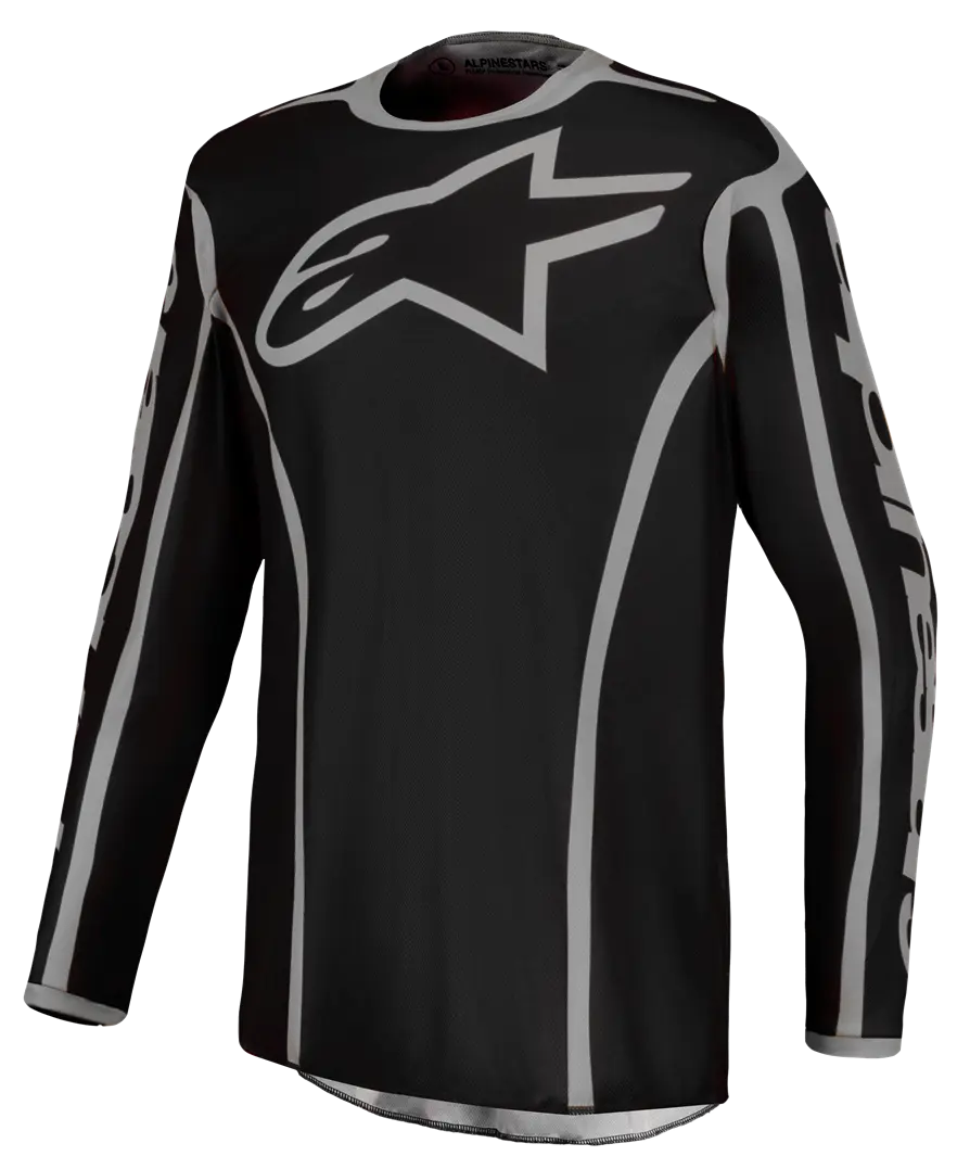 Alpinestars Fluid Apex v2 Jersey Black/Silver