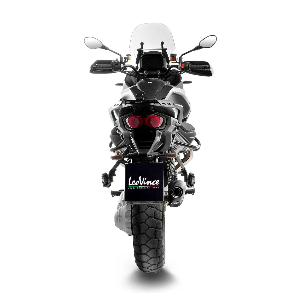 Leovince Lv-14 Black Edition Tłumik Nakładany - Homologacja ECE