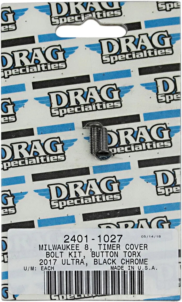 Drag Specialties M8 Timing Bolt Kit for Harley Davidson 2017-2024