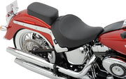 Drag Specialties Backrest Compatible Solo Seat - For Harley Davidson