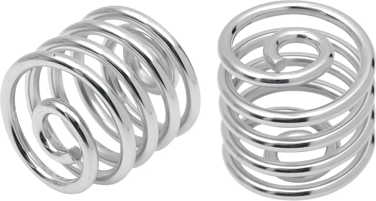 Drag Specialties Seat Springs - Chrome, 2"