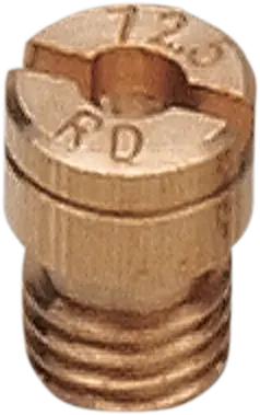 EBC a-Bax Precision Slotted Main Jet Gold 125 for Keihin KJ