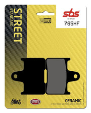 Sbs Hf Street Ceramiczne Organiczne Klocki Hamulcowe - Tył
