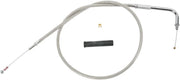 Drag Specialties Stainless Braided Idle Cable 50"