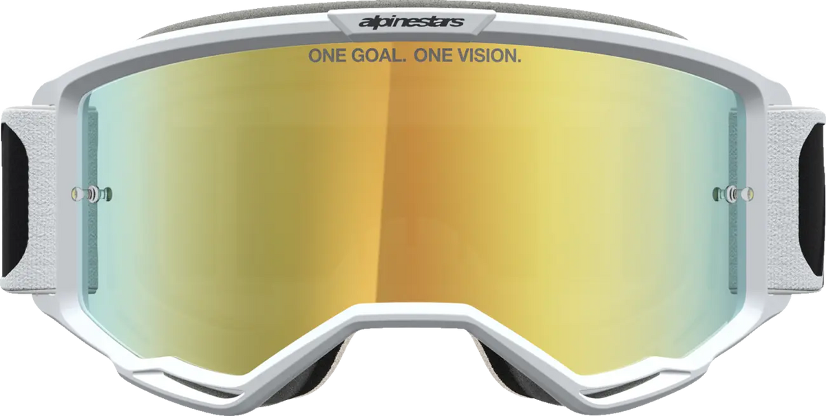 Alpinestars Vision 5 Rora Goggles Black White Mirror-Gold