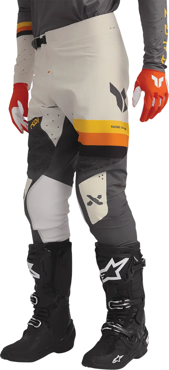 Thor Sportmode League Pants - Orange/White/Yellow/Charcoal Gray