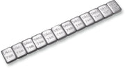 Motion Pro Adhesive Stick-On Wheel Weights Silver 1/4 oz