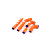 Samco Sport Radiator Hose Kit - Orange Silicone