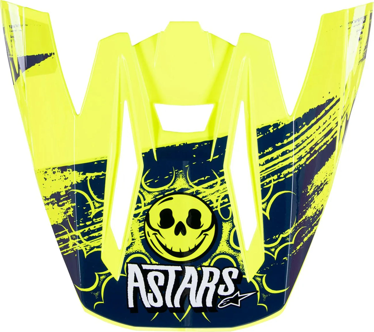 Alpinestars Supertech M5 RASH Helmet Visor Navy/Yellow