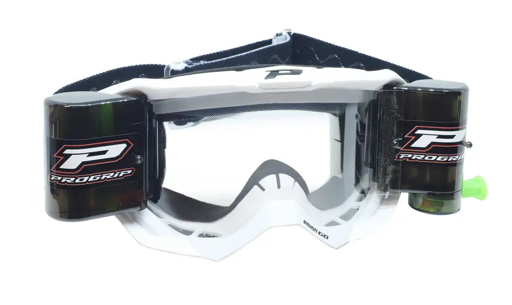 Pro Grip 3300 Vision Go Goggles XXL Roll-Off Matt White