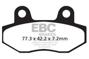 Ebc Sfac Carbon Skuterowe Klocki Hamulcowe Zwiększona Trwałość