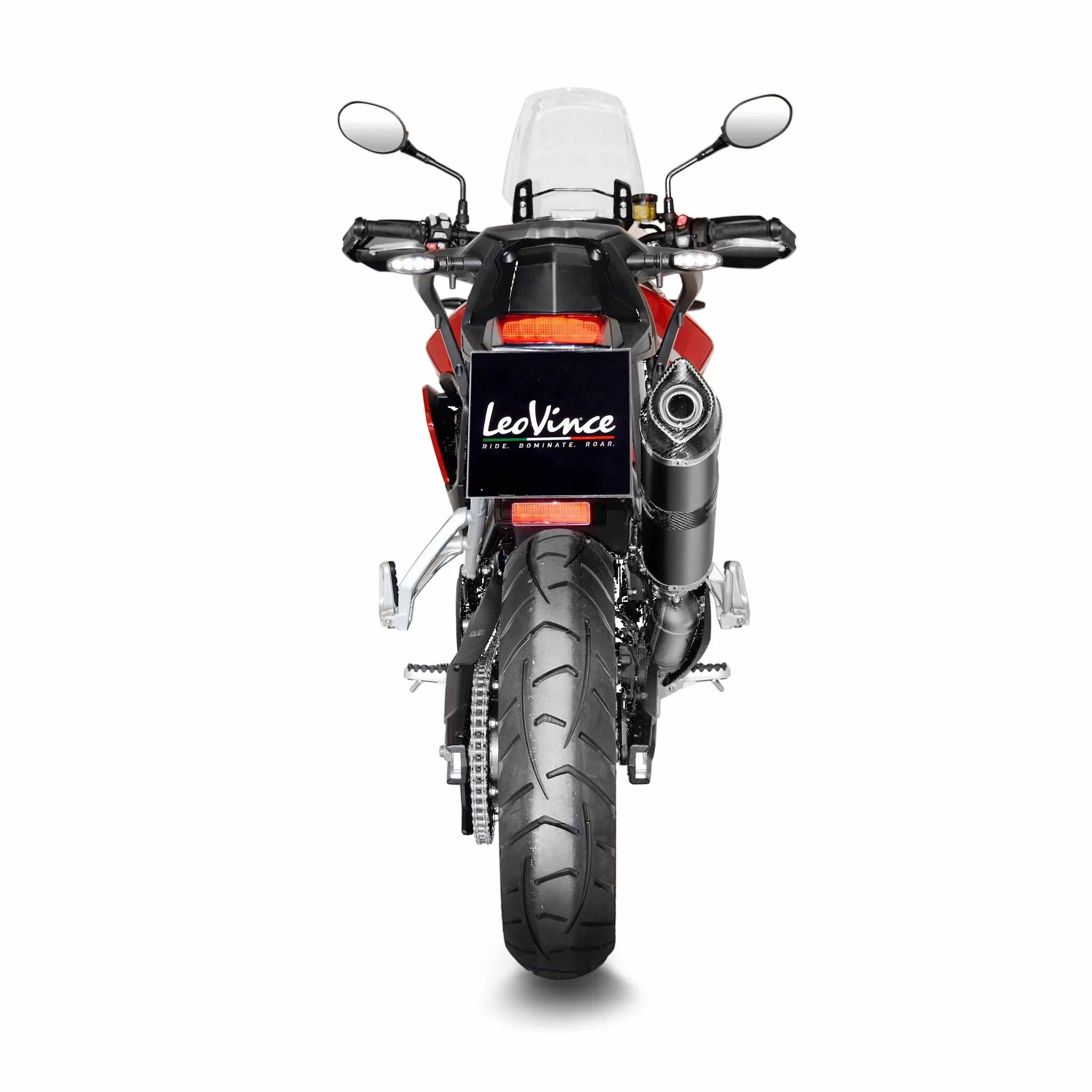 Leovince Lv One Evo Black Edition Tłumik Slip-on - Homologacja ECE Drogowa