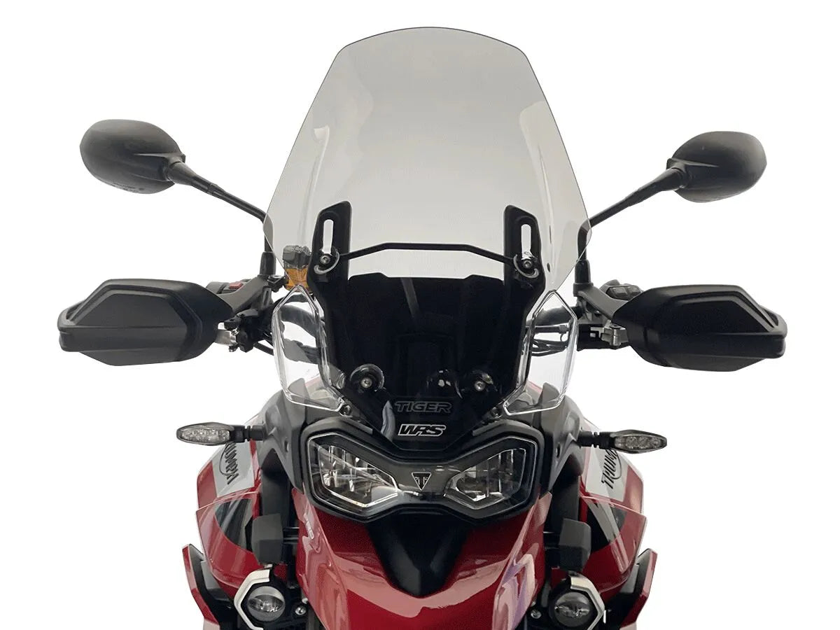 WRS Touring Windscreen - 54cm - Smoke - TR003F
