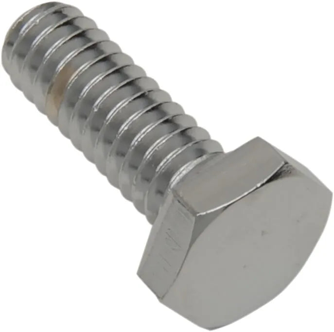 Drag Specialties Hex-Head Bolts 1/4"-20 x 3/4" Chrome