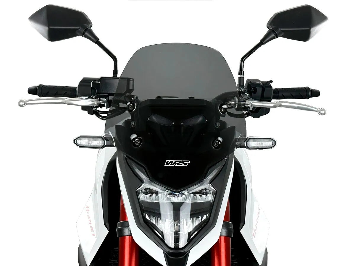 Wrs Windscreen - Dark Smoke, Naked Bike