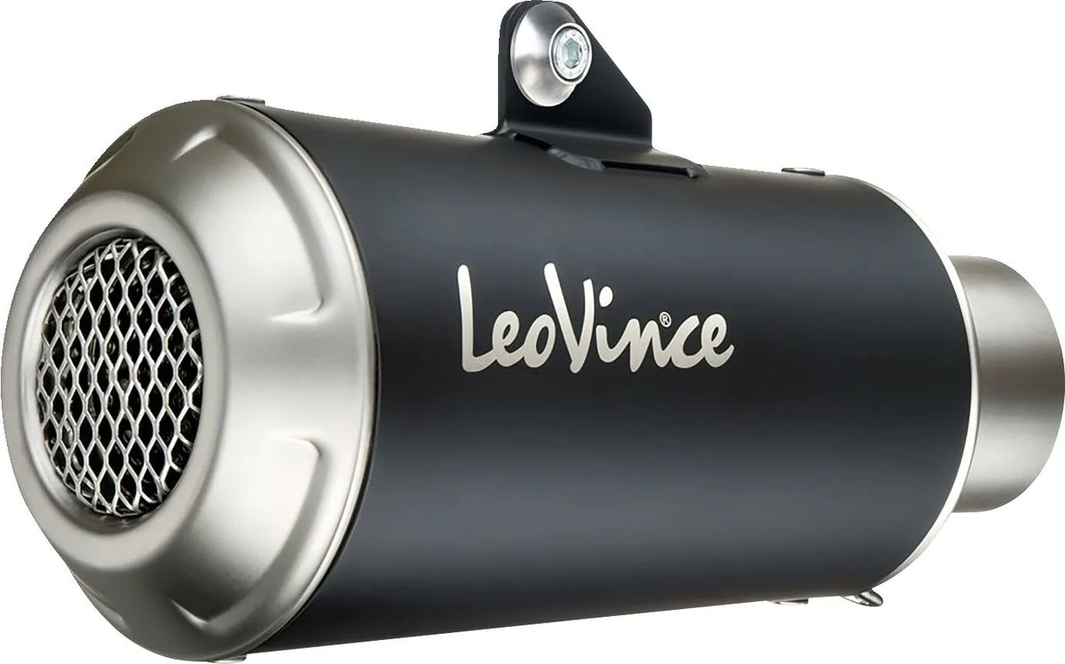 Leovince Lv-10 Black Edition Tłumik Slip-on - Homologacja Drogowa ECE
