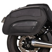 Thrashin Supply Co Sport Saddlebags Quick Detach Black 60 Liter