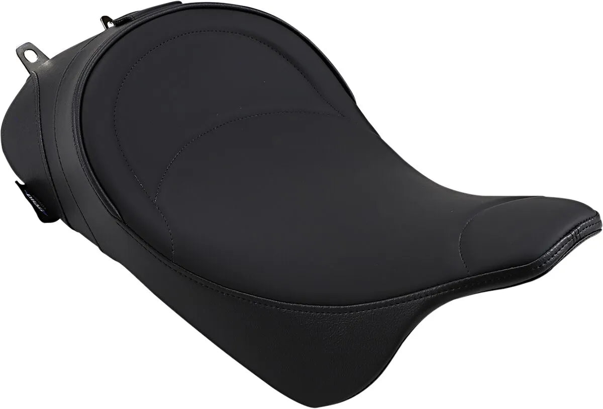 Drag Specialties Backrest Compatible Solo Seat - For Harley Davidson