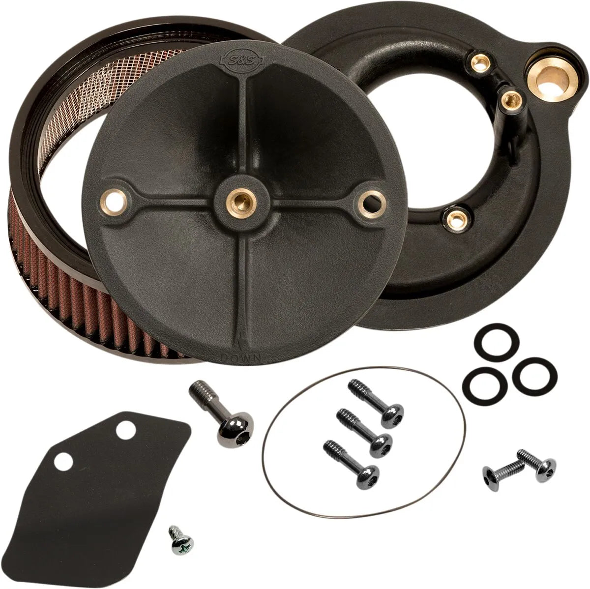 S&s Cycle Super Stock™ Stealth Air Cleaner Kit
