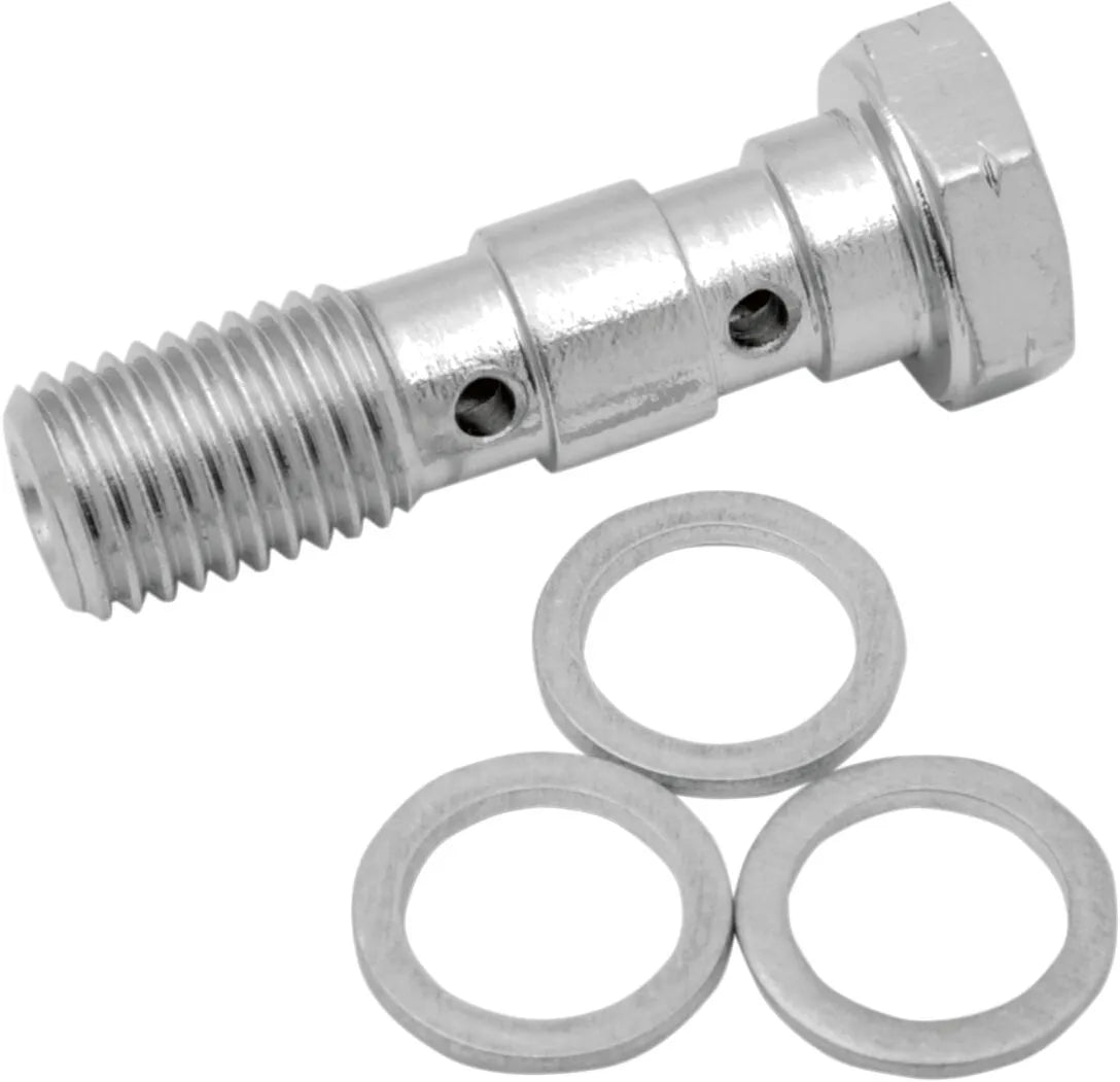 Śruba banjo Drag Specialties Universal Chrome Steel