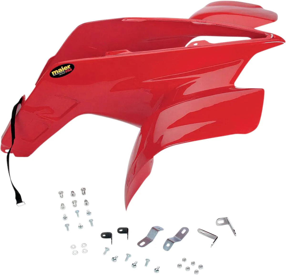 Maier Front Fender Red for Honda TRX 250 R 1986-1989