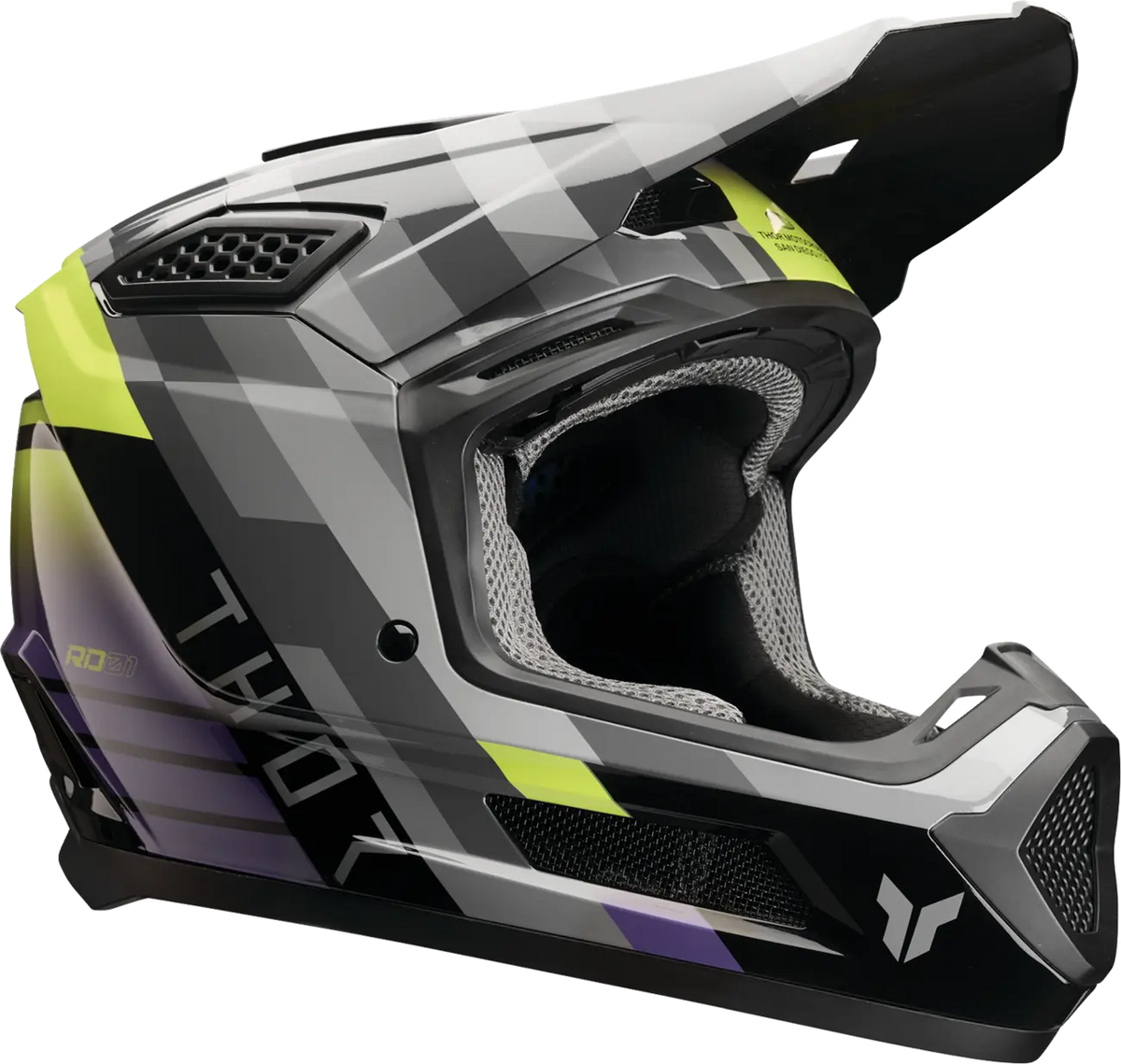 Thor Fleet Camber Helmet Black/Purple