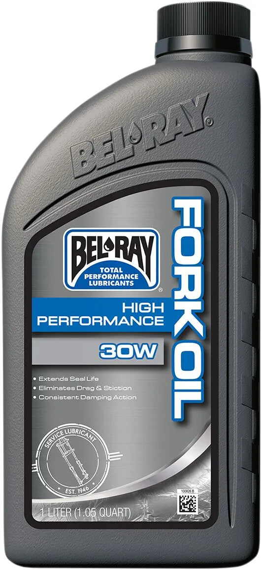 Bel-ray High-performance Fork Oil 30w - 1 Liter