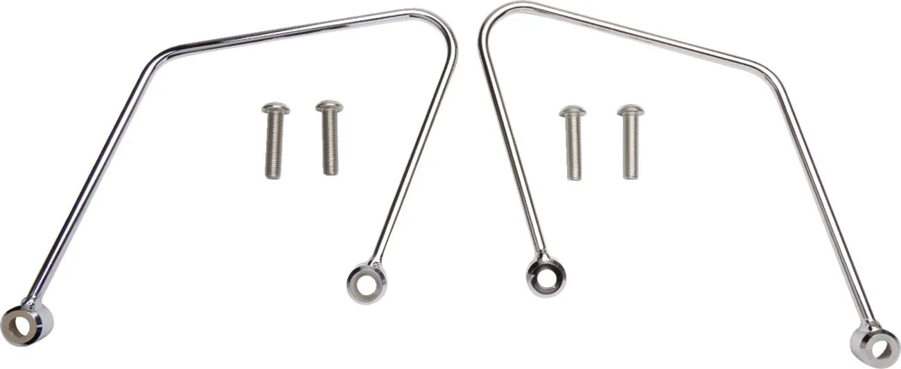 Cobra Saddlebag Supports - Honda - Chrome Steel