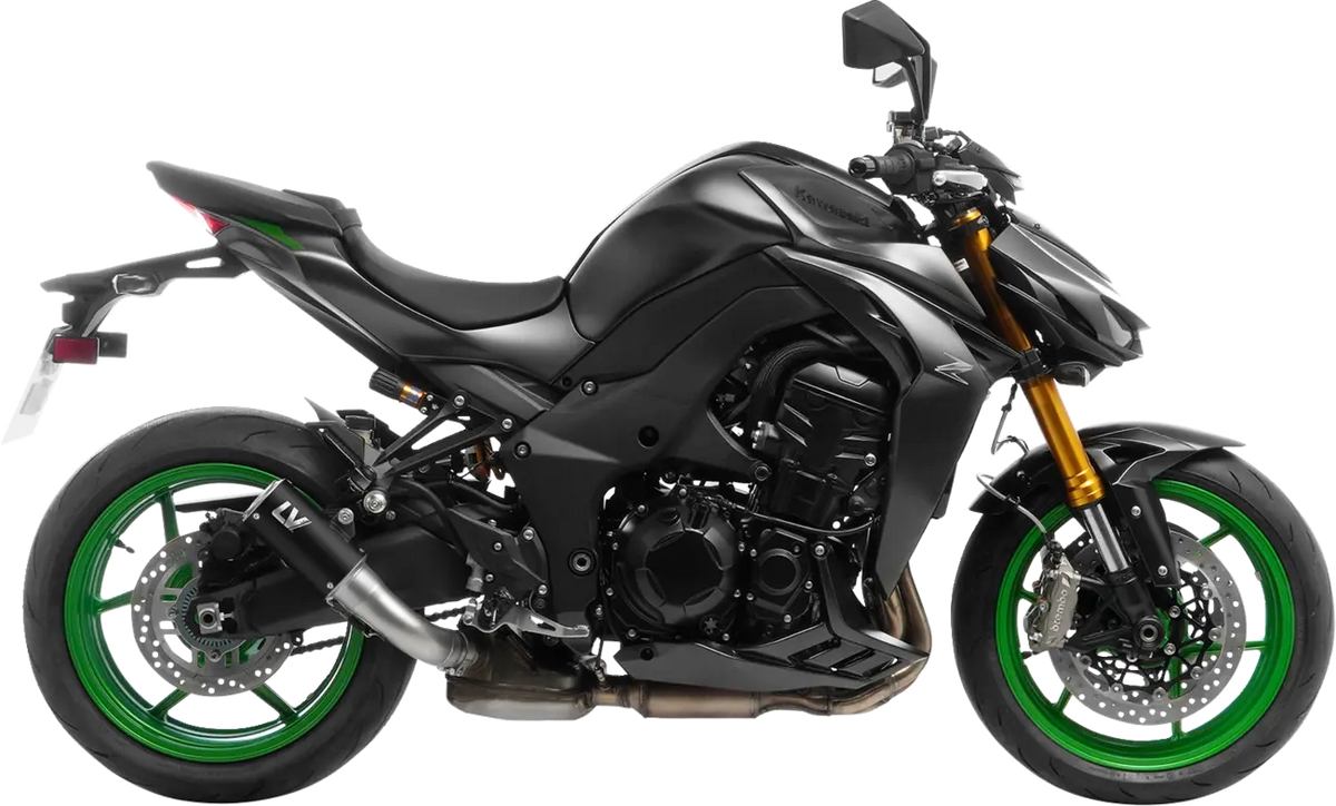 Leovince LV-Corsa Slip-On Muffler Black for Kawasaki Z 1100 ABS