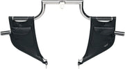 Drag Specialties Seats Plain Black Rain Guards for Lindby Linbar