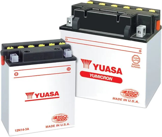 Yuasa Yumicron YB14-B2 Battery for Arctic CAT Honda Polaris