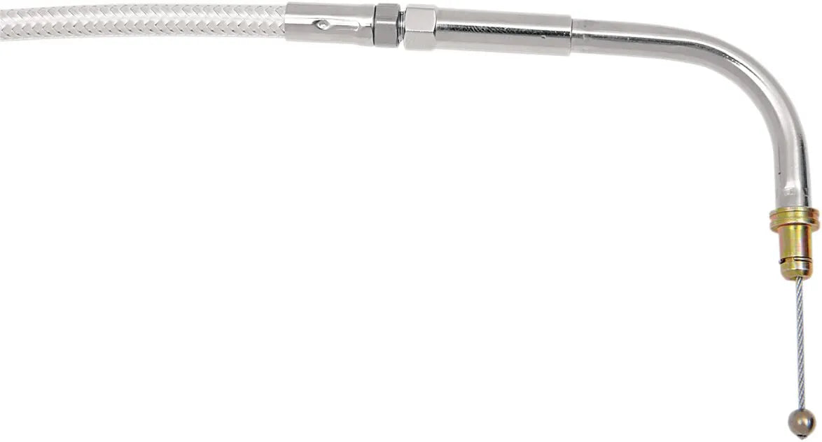 Magnum Chromite II Braided Clutch Cable +6" for Sportster XL