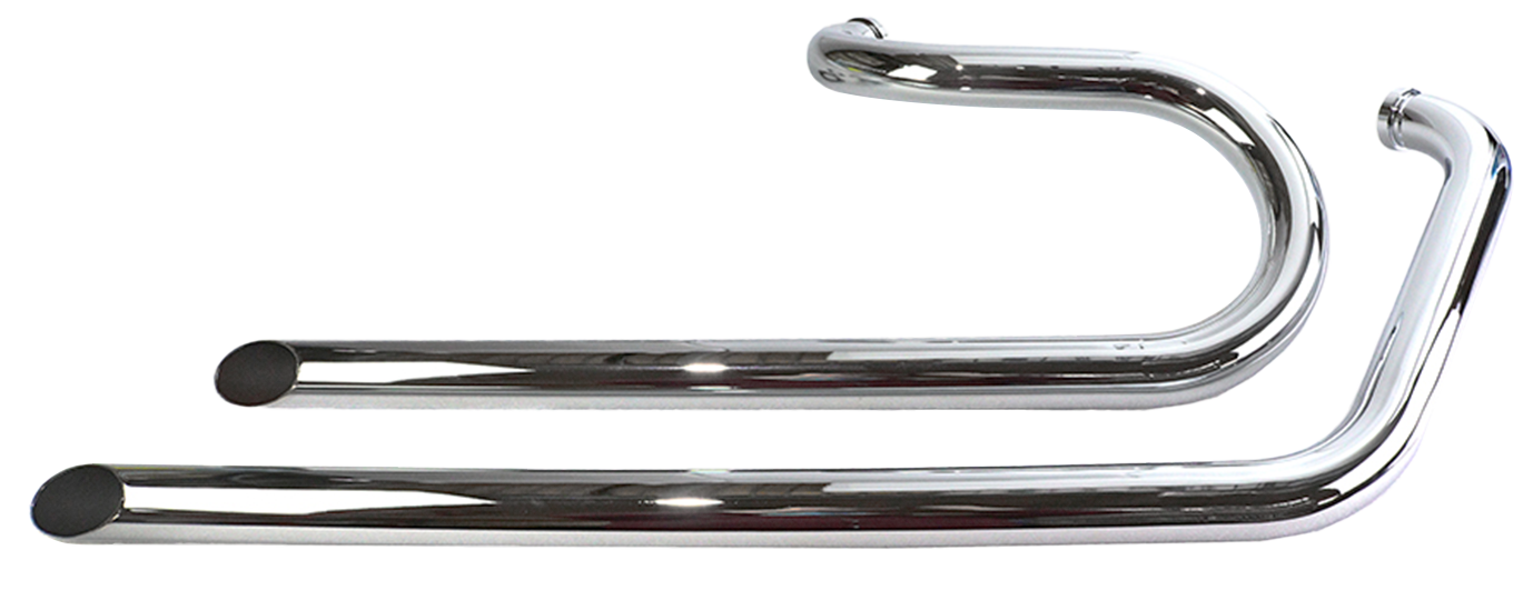 V-Twin Side by Side Drag Pipe Set – Exhaust