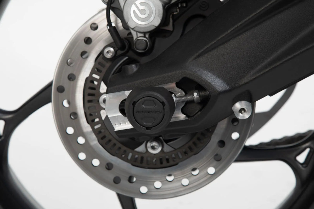 Sw-motech Rear Axle Slider Set For Swing Arm Protection
